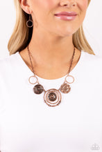 Load image into Gallery viewer, Paparazzi Accessories:Mysterious Masterpiece - Copper Necklace
