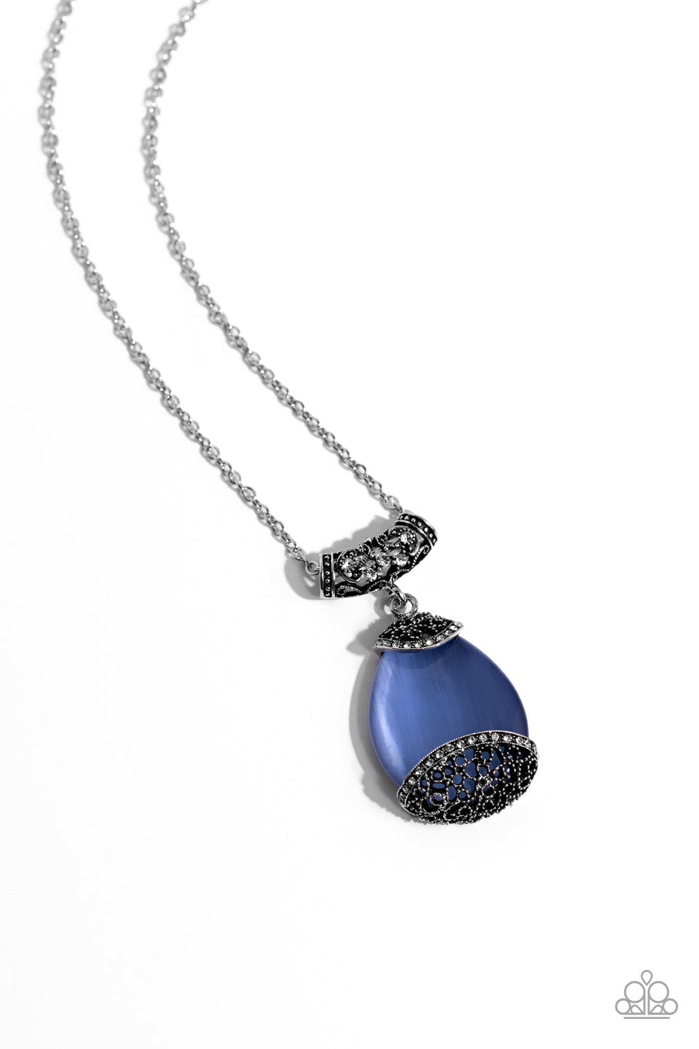 Paparazzi Accessories:Hypnotic Headliner - Blue Necklace