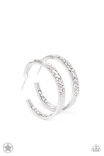 Load image into Gallery viewer, Paparazzi Accessories GLITZY By Association- White Earrings
