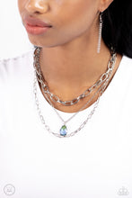Load image into Gallery viewer, Paparazzi Accessories:Teardrop Tiers - Green Necklace
