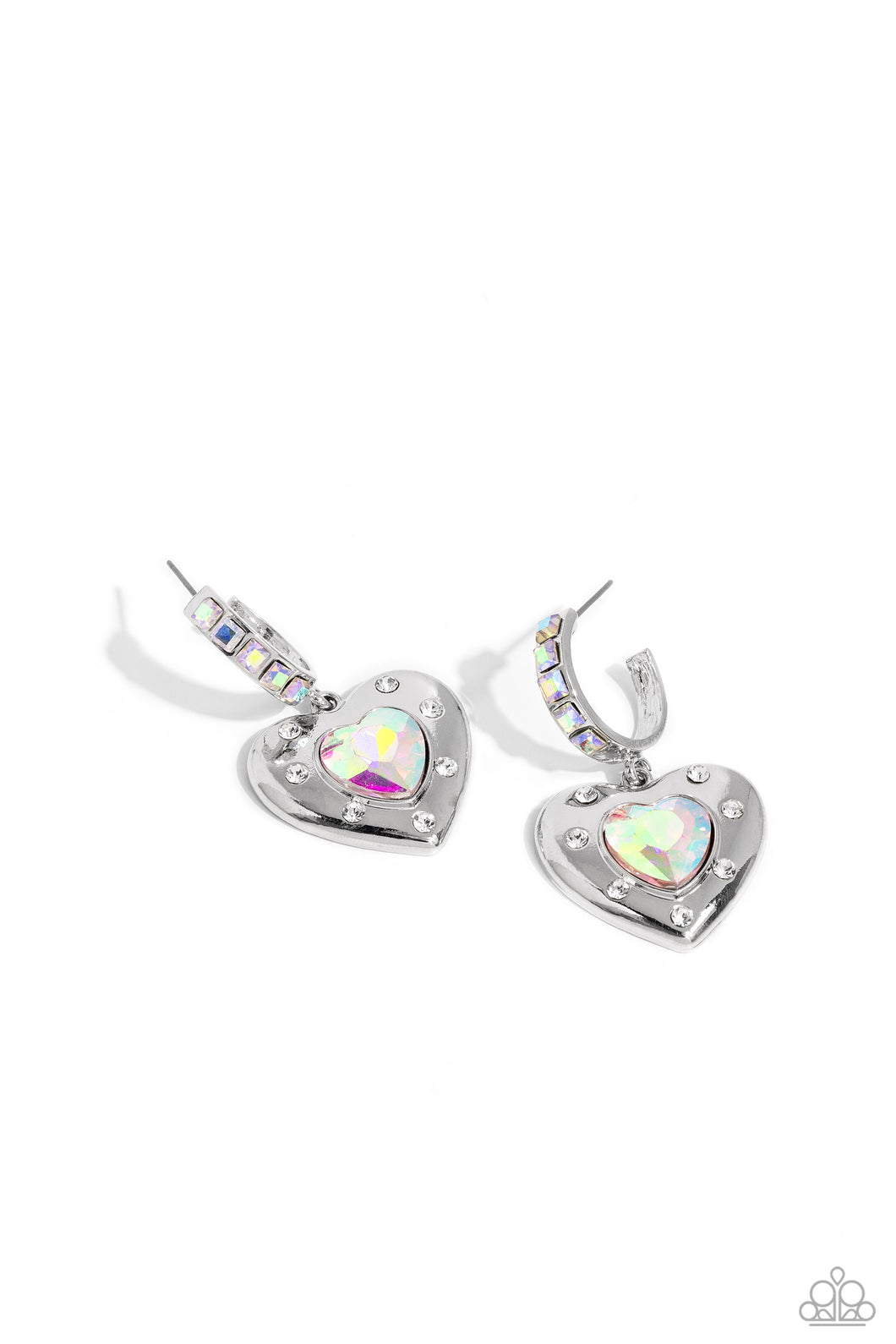 Paparazzi Accessories:We Are Young - White Earring