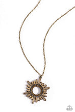 Load image into Gallery viewer, Paparazzi Accessories:Enigmatic Edge - Brass Necklace
