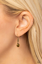 Load image into Gallery viewer, Paparazzi Accessories:Enigmatic Edge - Brass Necklace

