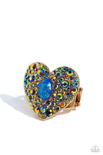 Load image into Gallery viewer, Paparazzi Accessories: Bejeweled Beau - Blue Ring
