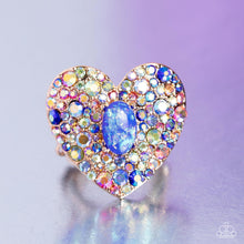 Load image into Gallery viewer, Paparazzi Accessories: Bejeweled Beau - Blue Ring
