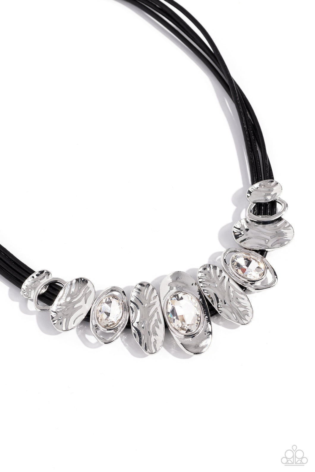 Paparazzi Accessories: Sliding Splendor - Black Necklace