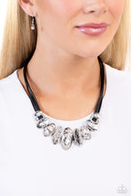Load image into Gallery viewer, Paparazzi Accessories: Sliding Splendor - Black Necklace
