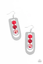 Load image into Gallery viewer, Paparazzi Accessories:Layered Lure - Red Earring
