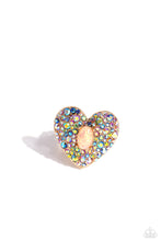 Load image into Gallery viewer, Paparazzi Accessories: Bejeweled Beau - Gold Ring

