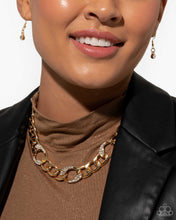 Load image into Gallery viewer, Paparazzi Accessories: Gleaming Harmony - Gold Neclace
