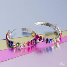 Load image into Gallery viewer, Paparazzi Accessories: Rainbow Range - Multi Hoop Earring
