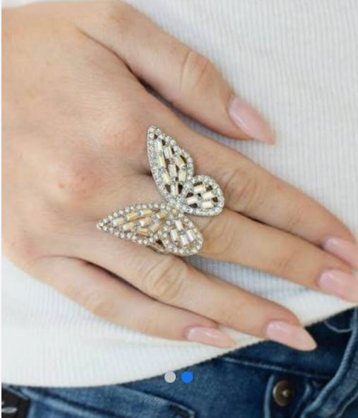 Paparazzi Accessories:  Flutter Multi Ring